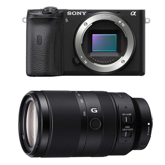 Sony Alpha a6600 Mirrorless Digital Camera - with Sony E 70-350mm f/4.5-6.3 G OSS Lens (Renewed)