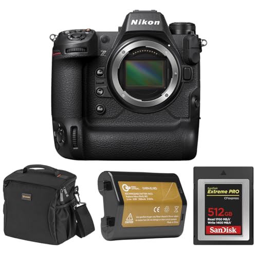 Nikon Z 9 Mirrorless Camera with Extra Battery