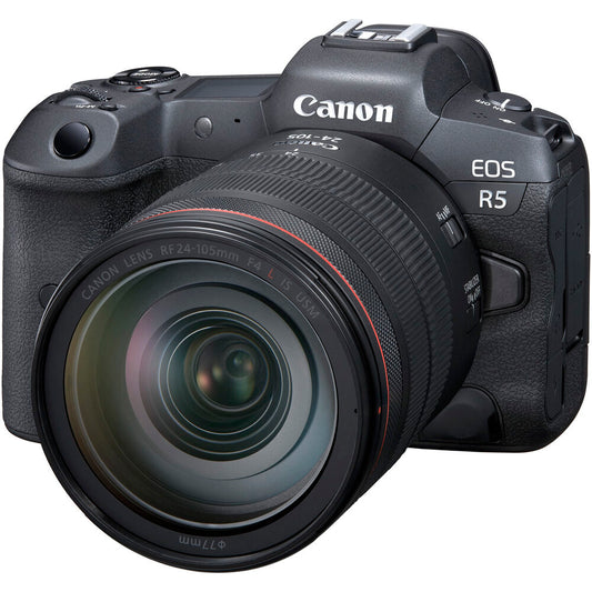 Canon EOS R5 Mirrorless Digital Camera with 24-105mm f/4L IS USM Lens