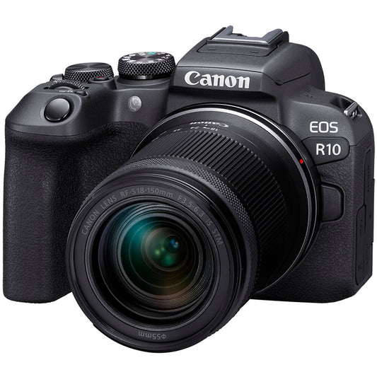 Canon EOS R10 Mirrorless Camera with RF-S 18-150mm f/3.5-6.3 IS STM Lens